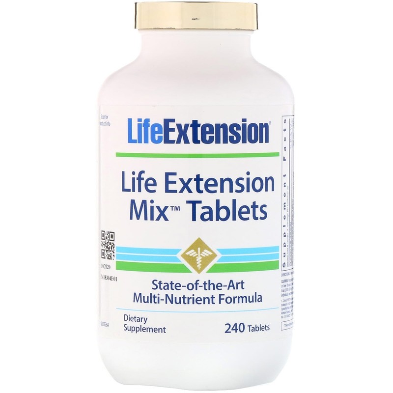 Mix Tablets  Life 240 tabs LIFE Extension
