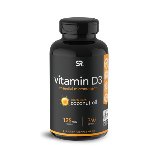 Vitamina D3 5.000 360s Sports Research