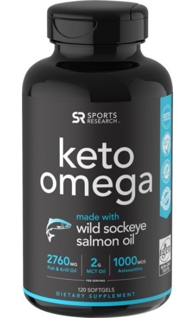 Keto Omega 120s Sports Research