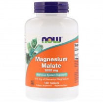 Magnesio Malate  1000mg NOW foods