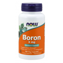 Boron 3mg 100 vcaps NOW Foods