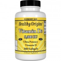 Vitamina D3 5.000 360s  Healthy Origins