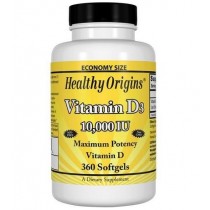 Vitamina D3 10.000 360s HEALTHY Origins