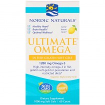 Ultimate Omega Fish Gels 60s Nordic naturals