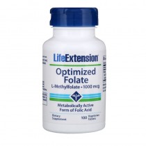Optmized Folate 1700mcg 100tbs LIFE Extension