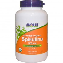 Spirulina 500mg 100 tbs NOW Foods