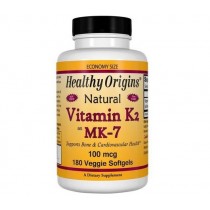 Vitamina K2 Mk7 100mcg  180 veggies softgels HEALTHY Origins