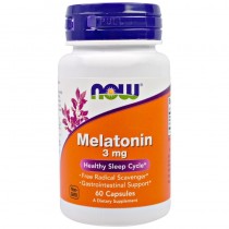 Melatonina 3mg 60 caps NOW Foods