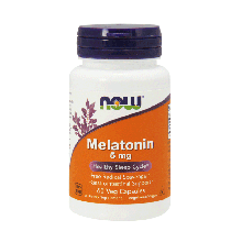 Melatonina 5mg 60 caps NOW Foods