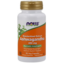 ASHWAGANDHA EXT 450MG 90 vcaps Now Foods