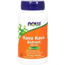 Kava Kava Extract 250mg 60vacps NOW Foods