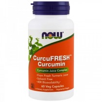 Curcufresh 500mg 60 caps NOW Foods