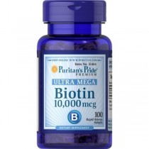 Biotin 10.000mcg 100 caps Puritans