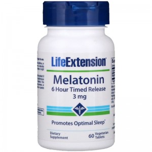 Melatonin 3mg Time release LIFE Extension