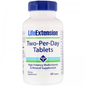 Two Per Day 60 tbs LIFE Extension