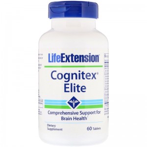 Cognitex ELITE. 60 tablets LIFE Extension