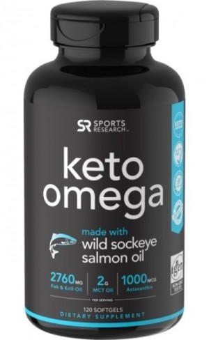 Keto Omega 120s Sports Research